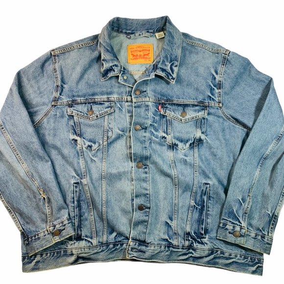 Levi's denim trucker jacket 3XL Levi Strauss jean jacket